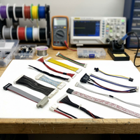 Kabel Sensor Ringan dan Kabel Harness dengan Klip dan Konektor untuk Perangkat Portabel dan Transmisi Sinyal