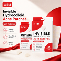 Patchs Hydrocolloïdes Anti-Acné Invisibles – Traitement Localisé Original – Protection Imperméable Jour et Nuit – Approvisionnement Direct Usine
