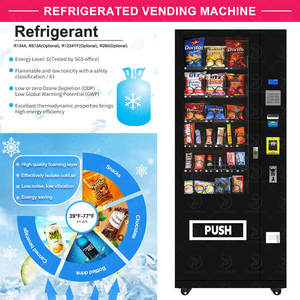 Máquina Expendedora de Bebidas Refrigeradas JFP con Sistema de Pago sin Efectivo MDB para Aeropuertos, Centros Comerciales y <span class=keywords><strong>Metro</strong></span> - Product Image 2