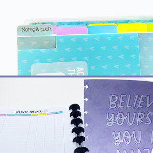 2026 2027 disco di stampa personalizzato vincolante finanziariamente Budget Journal Planner con buste di denaro - Product Image 3