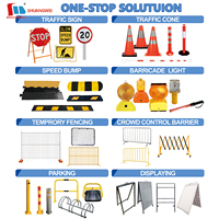 Avertissement d'entrée en aluminium personnalisé de haute qualité Panneaux de contrôle de la circulation portables Imprimer avec support de panneaux de signalisation