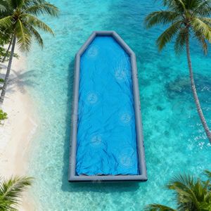 רציף יבש מתנפח להרמת סירות, רציף צף מתנפח עם משאבת אוויר לסירה - Product Image 2