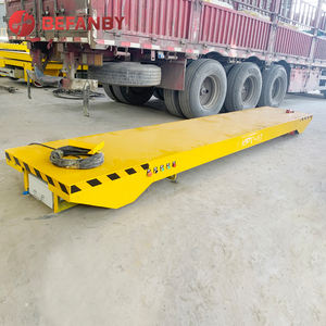 Neuer Elektroauto-Mover mit hydraulischer Transfer plattform auf Schienen stahl material für den elektrischen Antrieb des Schiffbau werkstücks - Product Image 6