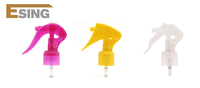 Mini pulvérisateur coloré 28/410, couleur personnalisée, OEM ODM pour l'emballage de bouteilles de nettoyage domestique