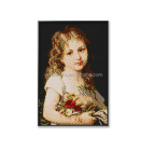 Cornice per Pixel Block, per <span class=keywords><strong>Puzzle</strong></span> in Plastica, Mosaico Pixel, Decorazione, Varie Dimensioni, Base Interconnessa con Cornice - Product Image 3