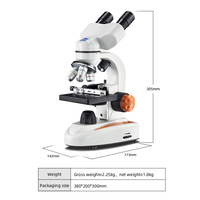 Murzider MSD002-B Biologucal Microscope Is Used in Laboratories and Schools for Biology Studies