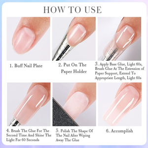 Neissry HEMA TPO Free Nail Gel Polish Builder Rubber <span class=keywords><strong>Base</strong></span> Non Burn Cat Eye pour Salon UV Lamp Curing - Product Image 4