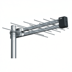 Antena de TV para Exteriores de 8Db y 20 Elementos, Alta Ganancia, Recepción UHF VHF - Product Image 1