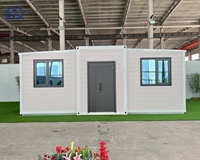 Maison modulaire préfabriquée extensible 3-en-1 avec panneaux muraux de bardage extérieur blancs, maison de vacances modulaire, maison conteneur OEM/ODM, surdimensionnée