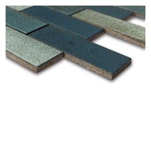 Brique émaillée Carrelage En Pierre De Lave En Pierre De Culture de <span class=keywords><strong>Jardin</strong></span> Bleu Pierre <span class=keywords><strong>Mosaïque</strong></span> - Product Image 2