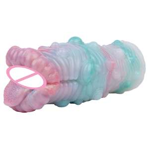 BEEBA Big Lip <span class=keywords><strong>Moray</strong></span> <span class=keywords><strong>Eel</strong></span> Diseño estilizado para niños Juguetes de masturbación Taza de silicona suave para hombres con una fuerte sensación de envoltura - Product Image 4