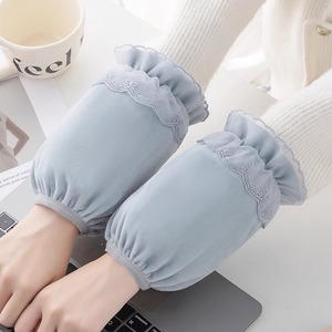 Manches en dentelle, double couche de polaire, résistantes aux taches, pour adultes, étudiants, travail, usage domestique - Product Image 4