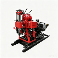 Foreuse rotative diesel légère et haute performance, machine de forage géotechnique hydraulique, moteur diamanté