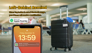 Power4 Có Thể Sạc Lại Định Vị Không Dây Sạc Thẻ Hành Lý Tag Chủ Chống-Bị Mất Tracker Mục Finder Định Vị Từ Xa Theo Dõi - Product Image 5