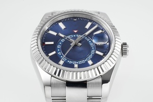 Reloj Mecánico de Lujo de Super Calidad a Prueba de Agua de 42 mm, Fábrica ZF, Movimiento ETA 2824, 326934, Acero 904L, Multifunción, Azul - Product Image 3