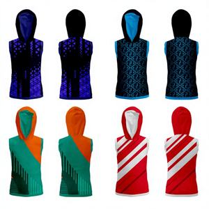 Sudadera con Capucha Personalizada para Verano, Ligera, Transpirable, Ecológica, 100% Poliéster, Ropa Deportiva, Fabricante OEM para Equipos y Clubes - Product Image 1