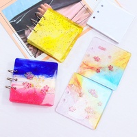 Early Riser bricolage cristal colle cahier silicone moule carré 10x10 bloc-notes cahier couverture bijoux moule