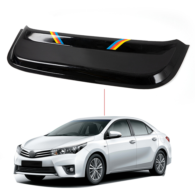 Good Performance Black Car Sunroof Deflector Acrylic Sun Guard Sunroof Visor Skylight Universal Sunroof Roof Deflector