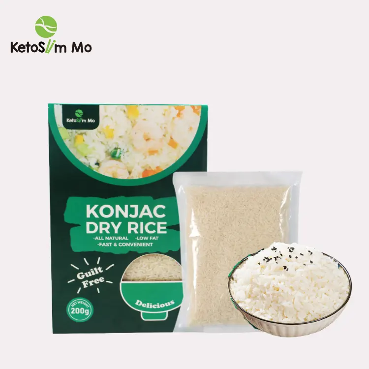 Gạo Konjac Khô Mới Về Gạo Shiritaki Gạo Hữu Cơ Halal Tốt Cho Sức Khỏe