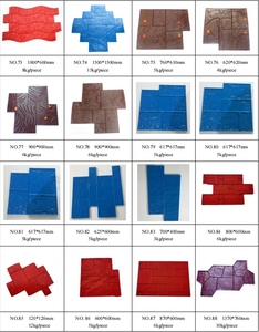 Stampi per Calcestruzzo Multi-Stile, Stampi Artistici per Pavimentazione in Rilievo, Stampo per Calcestruzzo - Product Image 3