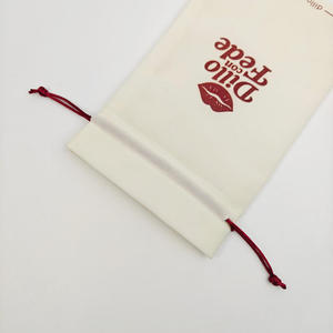 Custom Printed Logo Luxury Velvet <b>Drawstring</b> Pouch Cosmetic <b>Bag</b> High Quality Jewelry Storage <b>Makeup</b> Gift <b>Bags</b> Recyclable - Product Image 4