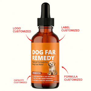 Compléments alimentaires OEM/ODM pour la santé du côlon des animaux de compagnie, chiens et chats, soutien ciblé du tractus gastro-intestinal inférieur - Product Image 2