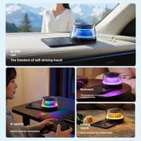 [Collection Premium] Diffuseur d'aromathérapie solaire pour voiture en ABS, Nouveau modèle 2026, Atomiseur intelligent à pulvérisation automatique de parfum