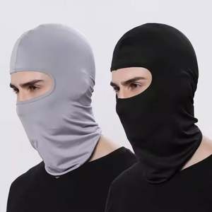 Masque de ski/balaclava personnalisé imprimé avec logo pour homme, protection solaire, doublure intérieure de casque de moto/vélo - Product Image 2