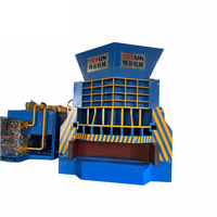 Cisaille hydraulique horizontale à vendre, déchets de cuivre, acier au carbone, entraînement de moteur à clé, puissance inoxydable, laiton industriel
