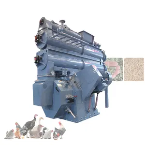 Large scale processing 9KLH420 feed processing livestock farm poultry ring die feed pellet machine