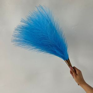 Suministros de Jardín, Ramo de <span class=keywords><strong>Flores</strong></span> Secas de Múltiples Colores, Elegante Decoración para Bodas de Otoño, Hierba de Pampas Artificial - Product Image 6