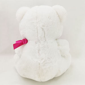 Peluche personalizzato orsacchiotto giocattoli per la festa della mamma con <span class=keywords><strong>cuore</strong></span> <span class=keywords><strong>rosa</strong></span> mascotte per la festa della mamma bambola bianca ripiena di orsacchiotto - Product Image 6