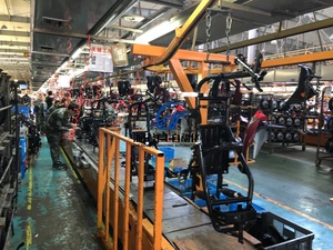 Jianggong chất lượng tốt xuất khẩu ba bánh/xe máy/xe/xe máy/xe máy/xe đạp điện dây chuyền lắp ráp dây chuyền sản xuất - Product Image 4