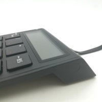 Compact LED Mini Wired Digitizer Clavier numérique 19 touches Clavier numérique/Calculatrice comptable/POS Terminal Clavier