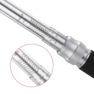 Clé dynamométrique Stanley 3/8 po double échelle 10-50 Nm en acier chromé à haute teneur en carbone - Product Image 1