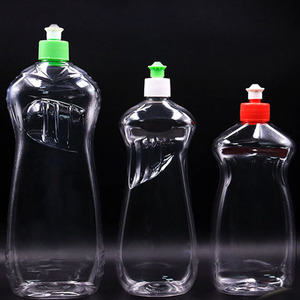 Bouteilles en plastique pour liquide vaisselle
