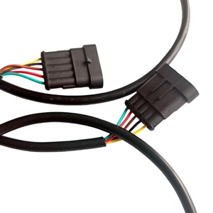 Kabel Harness Otomatis Konektor Tyco Amp Superseal 5 Pin Kustom, Perakitan Kabel 5 Inti Overmolded untuk Terminal Checkout Swalayan - Product Image 5