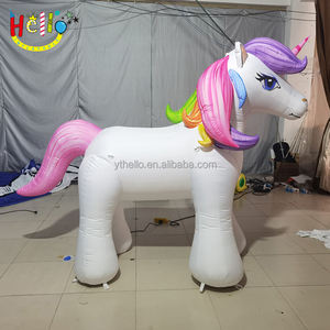 Caballito Inflable de Dibujos Animados Personalizado, Unicornio Inflable, Pony Inflable - Product Image 3