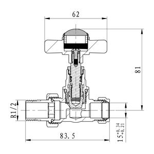 Vannes de <span class=keywords><strong>radiateur</strong></span> manuelles en <span class=keywords><strong>fonte</strong></span> de conception unique Vannes de <span class=keywords><strong>radiateur</strong></span> traditionnelles classiques en laiton antique - Product Image 2