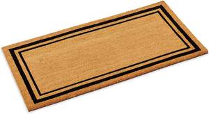 Felpudos Koko de cacao natural para entrada de bienvenida al aire libre felpudos Felpudos - Product Image 4