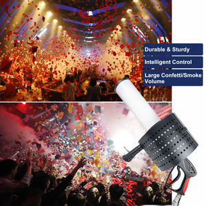 Nueva Máquina de Cañón de Confeti Metálica LED de 7 Colores con Potencia de CA de 1500W y 512 Canales DMX para Bodas, Discotecas, Escenarios y Fiestas - Product Image 4