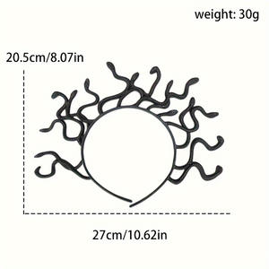 Jiamu diseño caliente Egipto <span class=keywords><strong>serpiente</strong></span> Halloween <span class=keywords><strong>diadema</strong></span> para mujeres niñas FIESTA DE Halloween fábrica en Stock al por mayor - Product Image 6