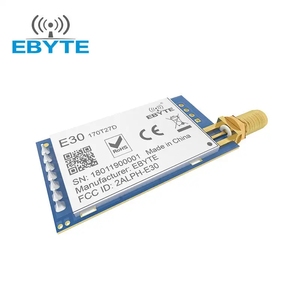 โมดูลส่งสัญญาณไร้สาย LoRa Ebyte E30-170T27D CE RoHs FCC SI4463 UART 5 กม. 170MHz 27dBm DIP RF - Product Image 4