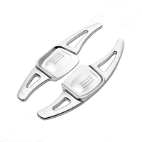 Pour VW Golf 8 MK8 R GTI R Line accessoires 2020 2021 2022 aluminium volant de voiture Extension de palette 2 pièces
