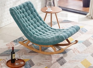 Muebles para el hogar de lujo barato Relax cuerpo cómodo sofá silla siesta balcón mecedora reclinable ocio <span class=keywords><strong>chaise</strong></span> lounge silla - Product Image 5