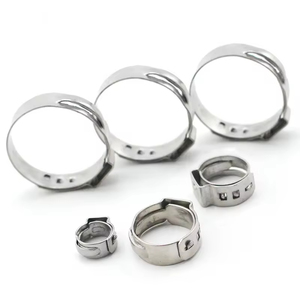 Kit d'assortiment de colliers de serrage à oreille unique sans palier pour tuyaux, avec <span class=keywords><strong>pince</strong></span> de serrage pour tuyaux d'eau, <span class=keywords><strong>plomberie</strong></span> et automobile - Product Image 5
