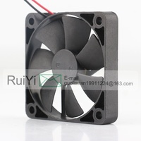 ADDA 5V 24V 48V DC12V 0.15A AC EC 6010 60X60X10MM 6CM 2 fils Ultra-mince Double Boule Haut Volume d'air Muet AD0612HB-G70 Coolingfan