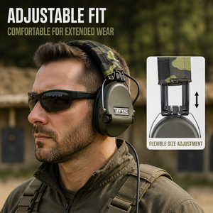 Z-TACTICAL Sordin Aktiver Gehörschutz-Kopfhörer Schlanke Elektronische Schieß-Ohrenschützer mit AUX-Audioeingang Z037 - Product Image 4
