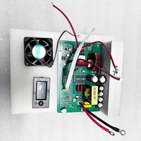 Invertisseur de puissance 600W directement de l'usine, carte de contrôle de circuit imprimé PF-007, assemblage PCBA avec ventilateurs et écrans LED pour stockage d'énergie