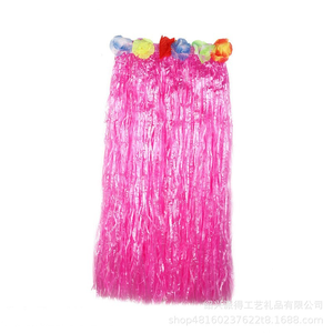 Set per Feste di Carnevale a Doppio Strato, Accessori per Spettacoli, Gonna da Ballo Hawaiana Hula - Product Image 2